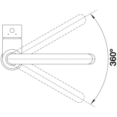 Blanco Mida 526649 bateria kuchenna czarny