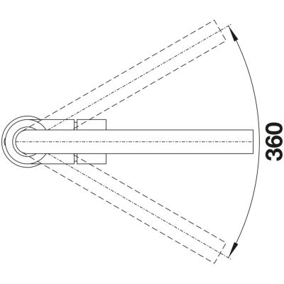 Blanco Mila 526657 bateria kuchenna czarny