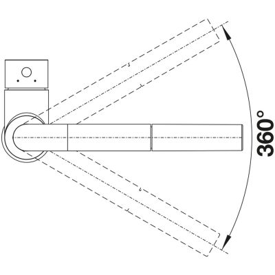 Blanco Mila-S 526660 bateria kuchenna czarny