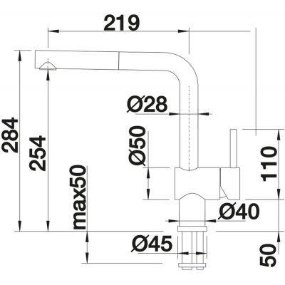 Blanco Linus-S 526684 bateria kuchenna stojąca złoto/stare złoto-satyna