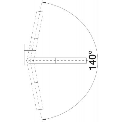 Blanco Linus-S 526684 bateria kuchenna stojąca złoto/stare złoto-satyna