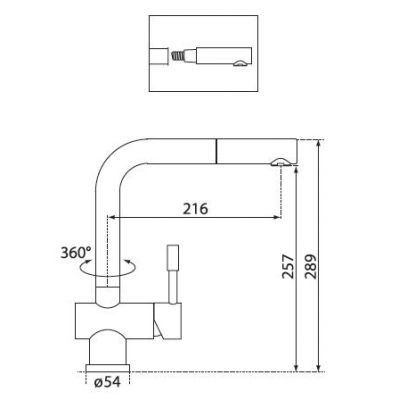 Blue Water Corsa 5901730611168 bateria kuchenna