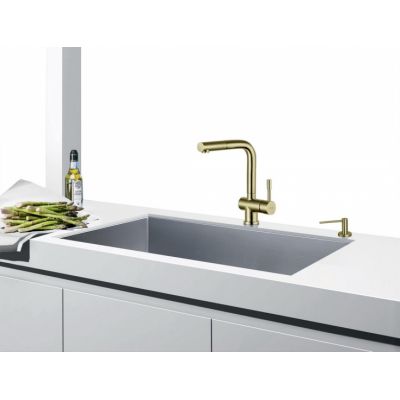 Blue Water Corsa 5901730615708 bateria kuchenna stojąca złoto/stare złoto