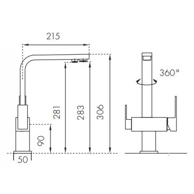Blue Water Taupo 5901730616217 bateria kuchenna