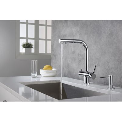 Blue Water Apala 5901730616231 bateria kuchenna stojąca chrom