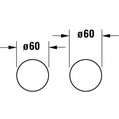 Duravit White Tulip WT1070004010 bateria umywalkowa