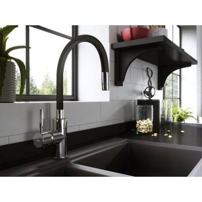 Ferro Zumba BZA4B bateria kuchenna stojąca chrom-czarna