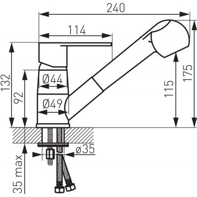 Ferro Algeo BAG8 bateria kuchenna