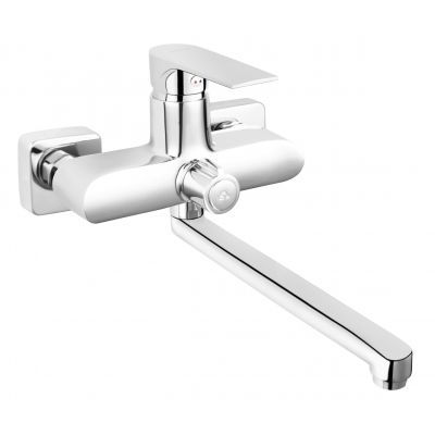 Ferro Algeo Square BAQ3A bateria umywalkowa ścienna