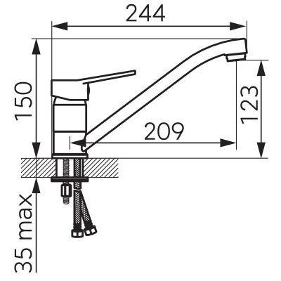 Ferro Isso BIS4A bateria kuchenna