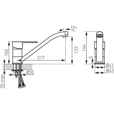 Ferro Savio BSV4 bateria kuchenna