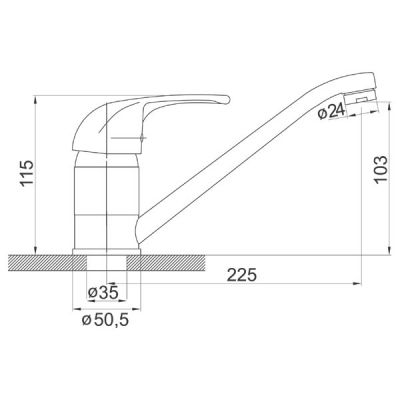 Ferro Vasto BVA4 bateria kuchenna