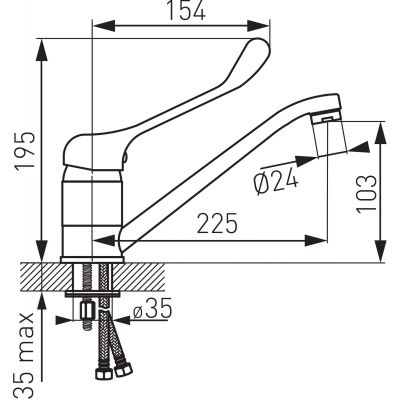 Ferro Vasto Medico BVAM4 bateria kuchenna