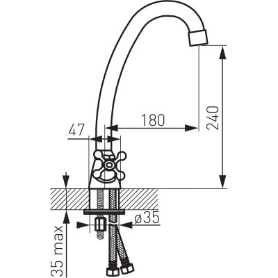 Ferro Retro XR4 bateria kuchenna