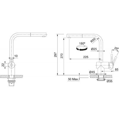 Zestaw Franke 1120717102, 1150625527