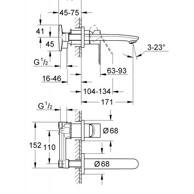 Zestaw Grohe 19571002, 23571000
