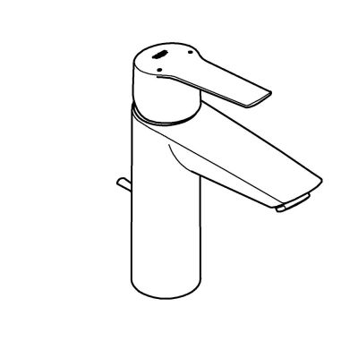 Grohe Start 23455002 bateria umywalkowa stojąca starlight chrome