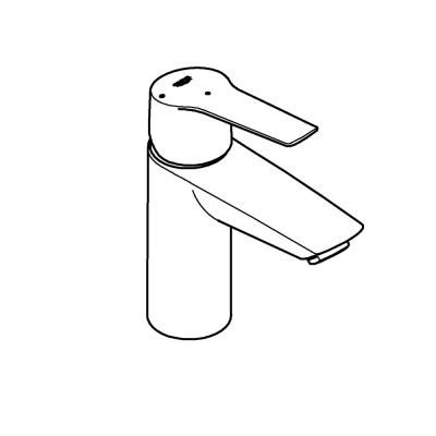 Grohe Start 23551002 bateria umywalkowa stojąca starlight chrome