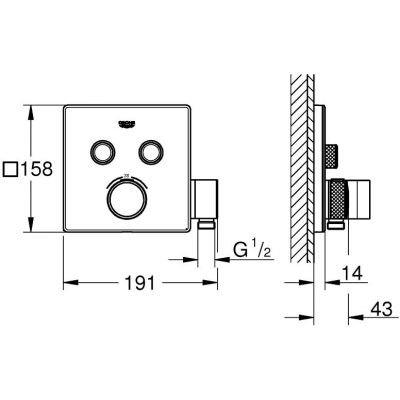 Zestaw Grohe 26695000, 27400000, 27851000, 28741002, 29125000, 35600000