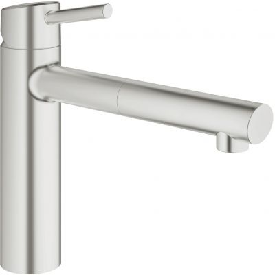 Grohe Concetto 31129DC1 bateria kuchenna stojąca supersteel