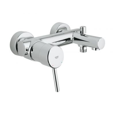 Grohe Concetto 32211001 bateria wannowo-prysznicowa ścienna starlight chrome