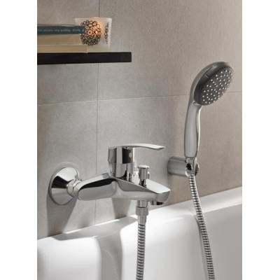 Grohe Eurosmart 33300002 bateria wannowo-prysznicowa ścienna starlight chrome