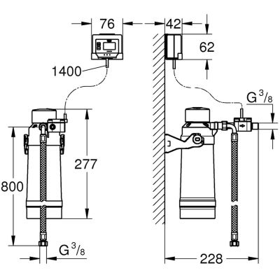 Zestaw Grohe 30601DC0, 40438001
