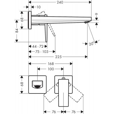 Hansgrohe Metropol 32526000 bateria umywalkowa