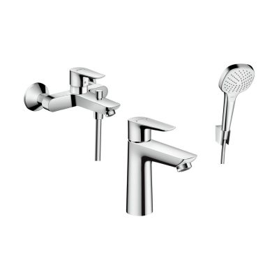 Zestaw Hansgrohe Croma 26425400 + Hansgrohe Talis E 71740000 + Hansgrohe Talis E 71710000