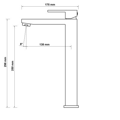 Hagser Ulva HGR70000032 bateria umywalkowa