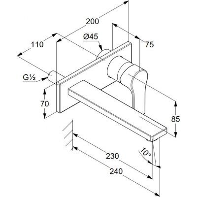 Kludi Zenta SL 482480565 bateria umywalkowa
