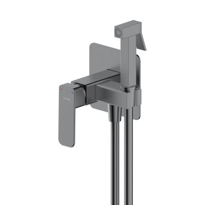 Oltens Hadsel 31101400 bateria bidetowa podtynkowa grafit