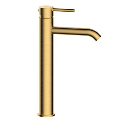 Oltens Molle 32400810 bateria umywalkowa stojąca złoty szczotkowany