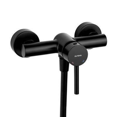 Oltens Molle 33000300 bateria prysznicowa ścienna czarny mat