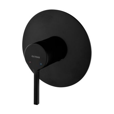 Oltens Rann 33107300 bateria prysznicowa podtynkowa czarny mat