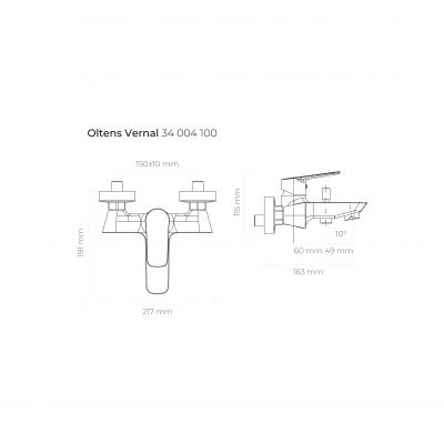 Zestaw Oltens 34004100, 36020100