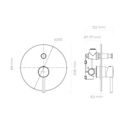 Zestaw Oltens 34100100, 37007100, 37107100, 37200100, 39304100, 39403100