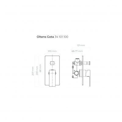 Zestaw Oltens 34101300, 37103300, 37200300, 39101300, 39303300