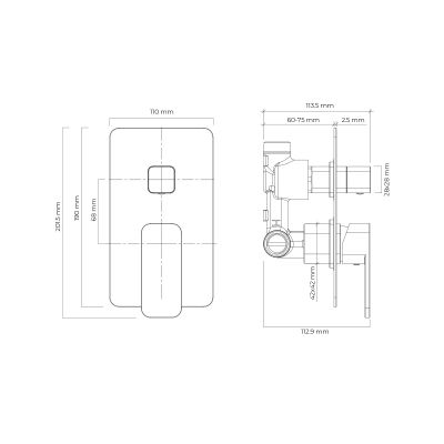 Zestaw Oltens 34108100, 37007100, 37107100, 37200100, 39304100, 39403100