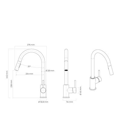 Zestaw Blanco 526083 + Oltens 35204300