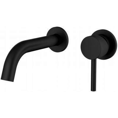 Rea Lungo BATB0969 bateria umywalkowa podtynkowa czarny