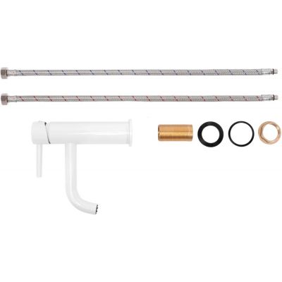 Rea Lungo REAB4401 bateria umywalkowa stojąca biała