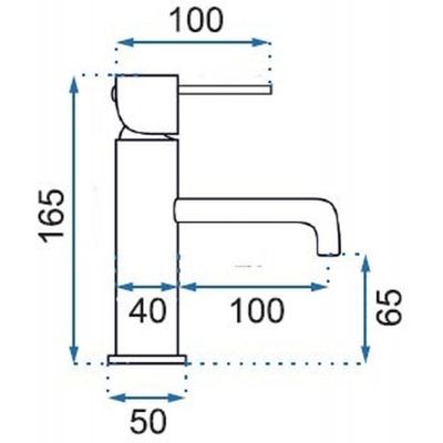 Rea Lungo REAB4500 bateria umywalkowa