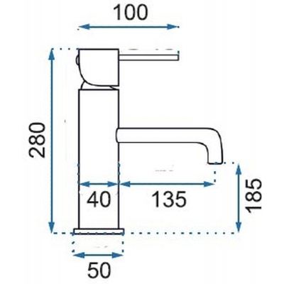 Rea Lungo REAB6321 bateria umywalkowa