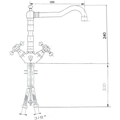 Sapho Antea 3121 bateria kuchenna