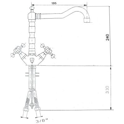 Sapho Antea 3125 bateria kuchenna