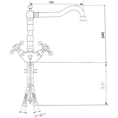 Sapho Antea 3128 bateria kuchenna