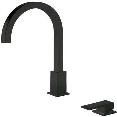 Tres Cuadro Exclusive 00610503nm Bateria Umywalkowa Stojąca Czarna