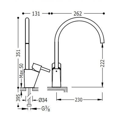 Tres Alplus 183341 bateria kuchenna