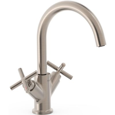 Tres Mont Blanc 28320301AC bateria umywalkowa stojąca stal